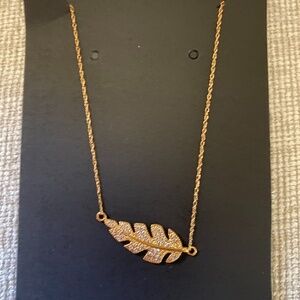 NWT MEREDITH LIGHT DESIGNER 14 K GOLD 18".